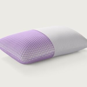 Purple Curved Pillow